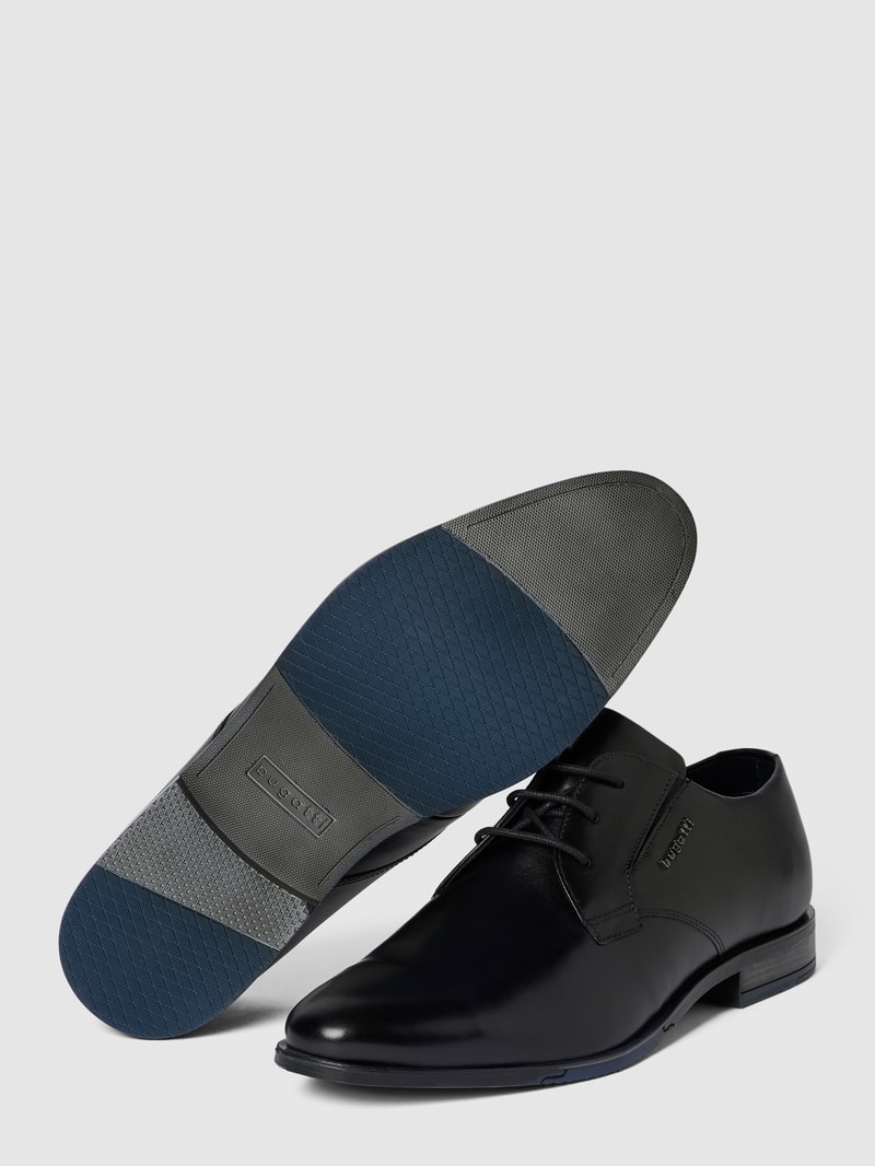 Derby-Schuhe aus Leder Modell 'GAPO' in schwarz