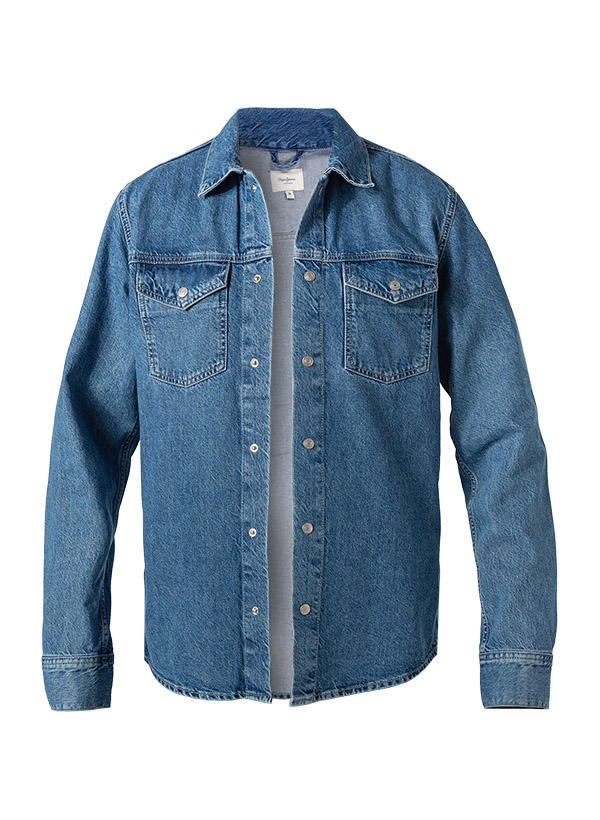Pepe Jeans, Jeansjacke, Baumwolle, jeansblau