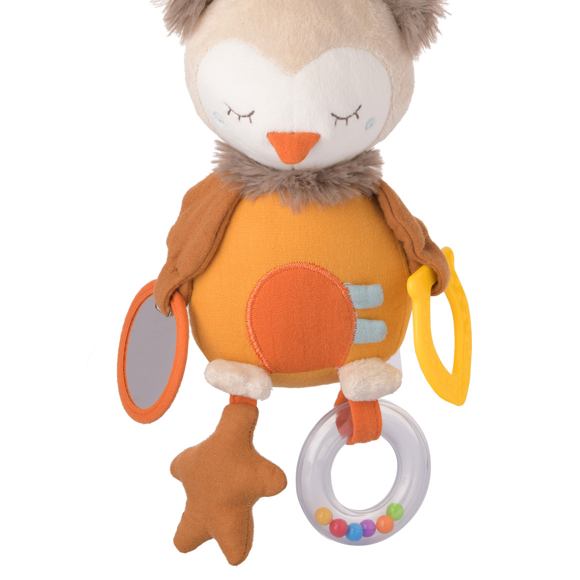 Baby Activity Eule mit vielen Elementen
