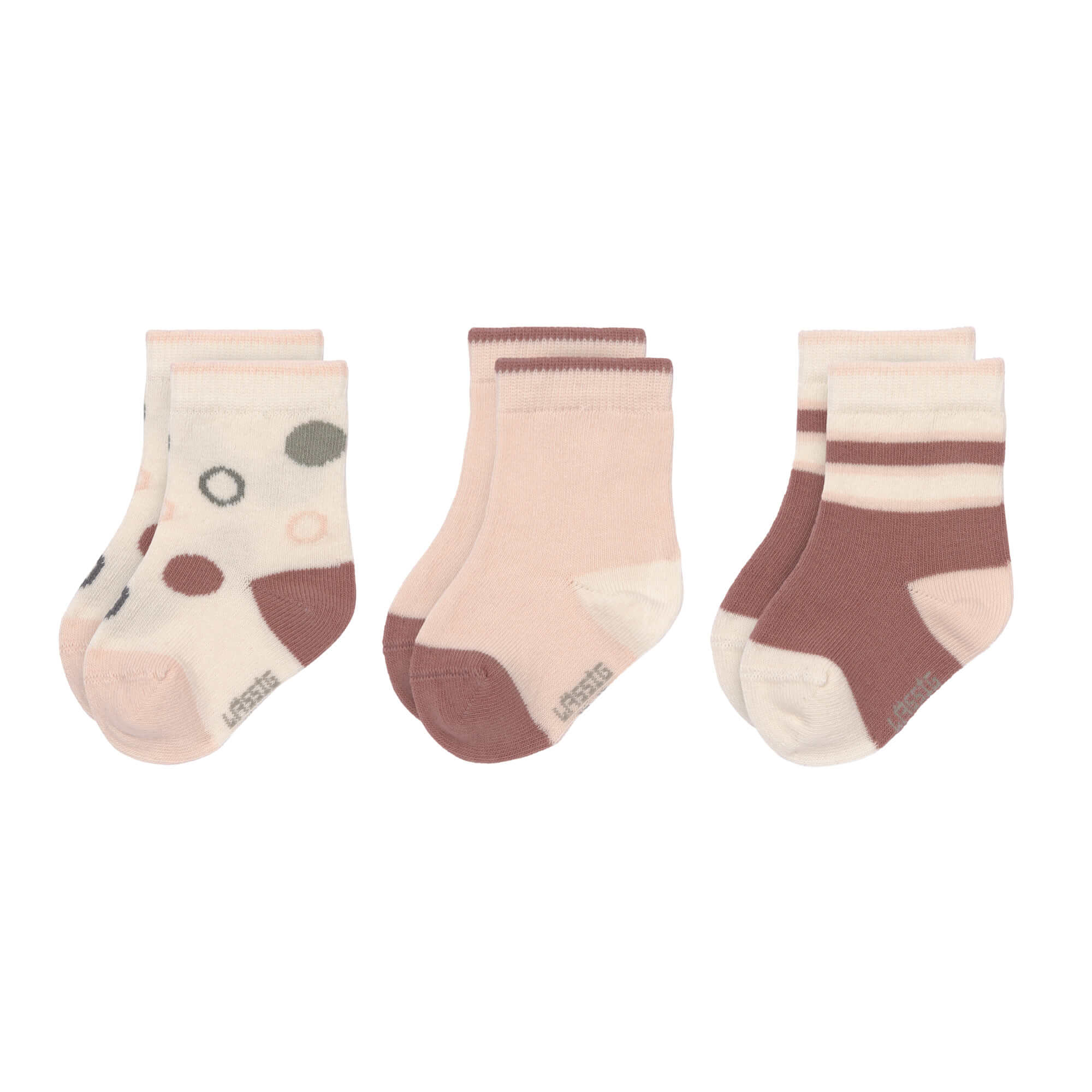 Kinder Socken (3er-Set), Offwhite
