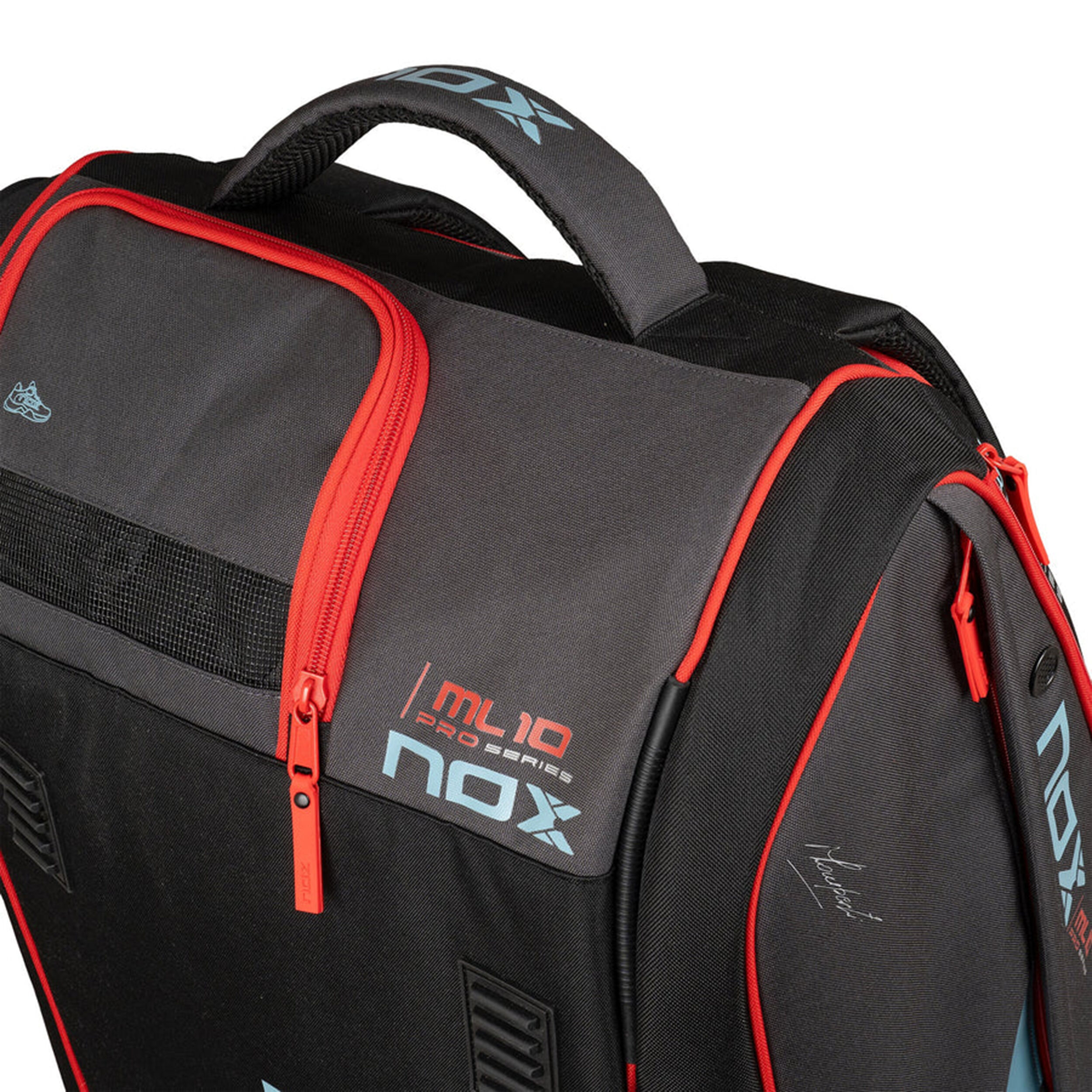 ML10 Competition XL Compact Padelschlägertasche - Schwarz, Rot