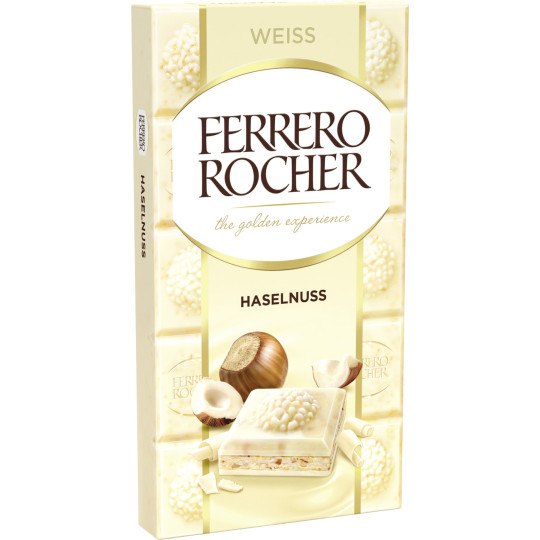Ferrero Rocher Tafel Weiss 90G