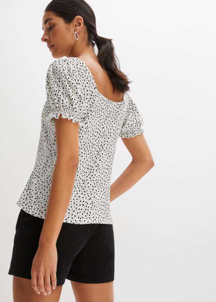 Crepe-Shirt