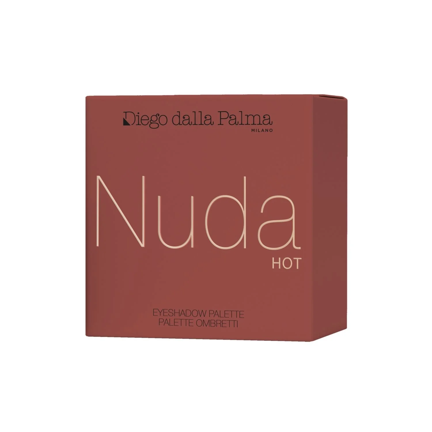 Nude Hot Eyeshadow Palette - Luomiväripaletti, Kompakti luomiväri