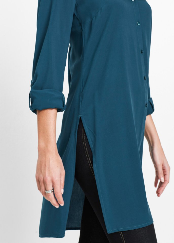 Viskose Longbluse