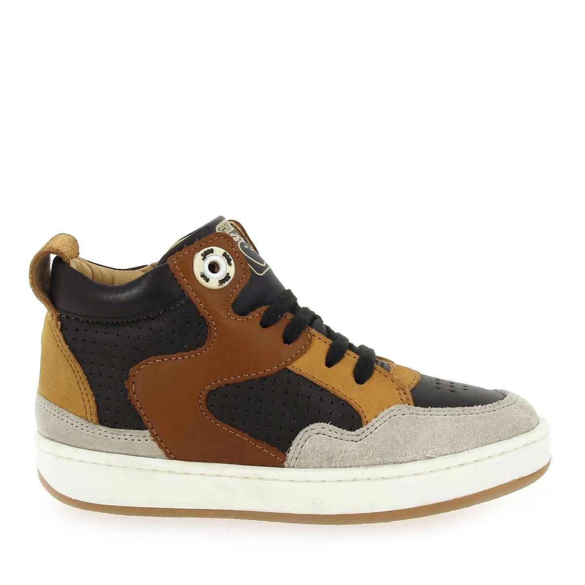 Shoopom  TEAMS JOG LACE H23 - Noir Camel