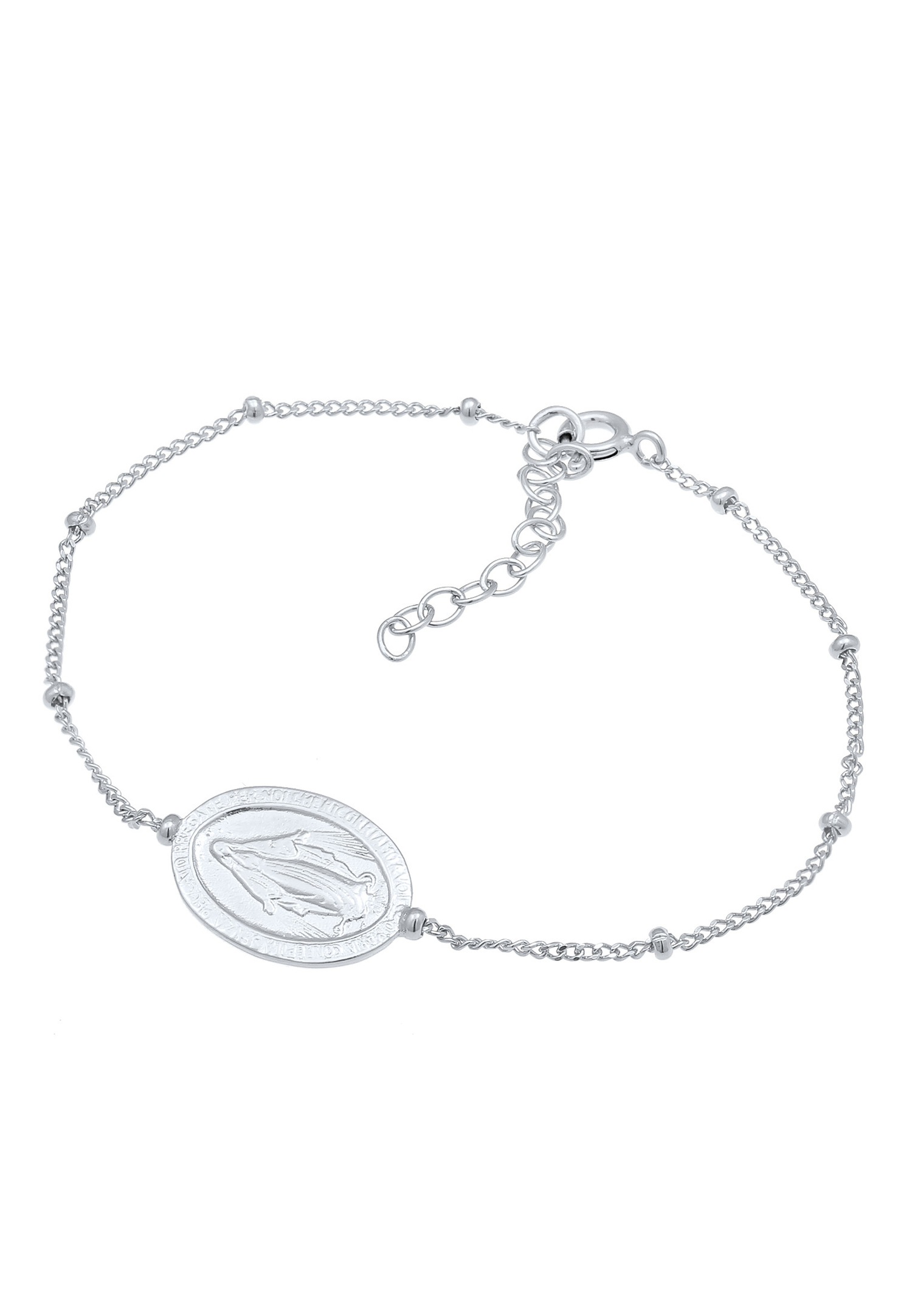 Colgante de la Virgen María de plata de ley 925 para mujer de Elli