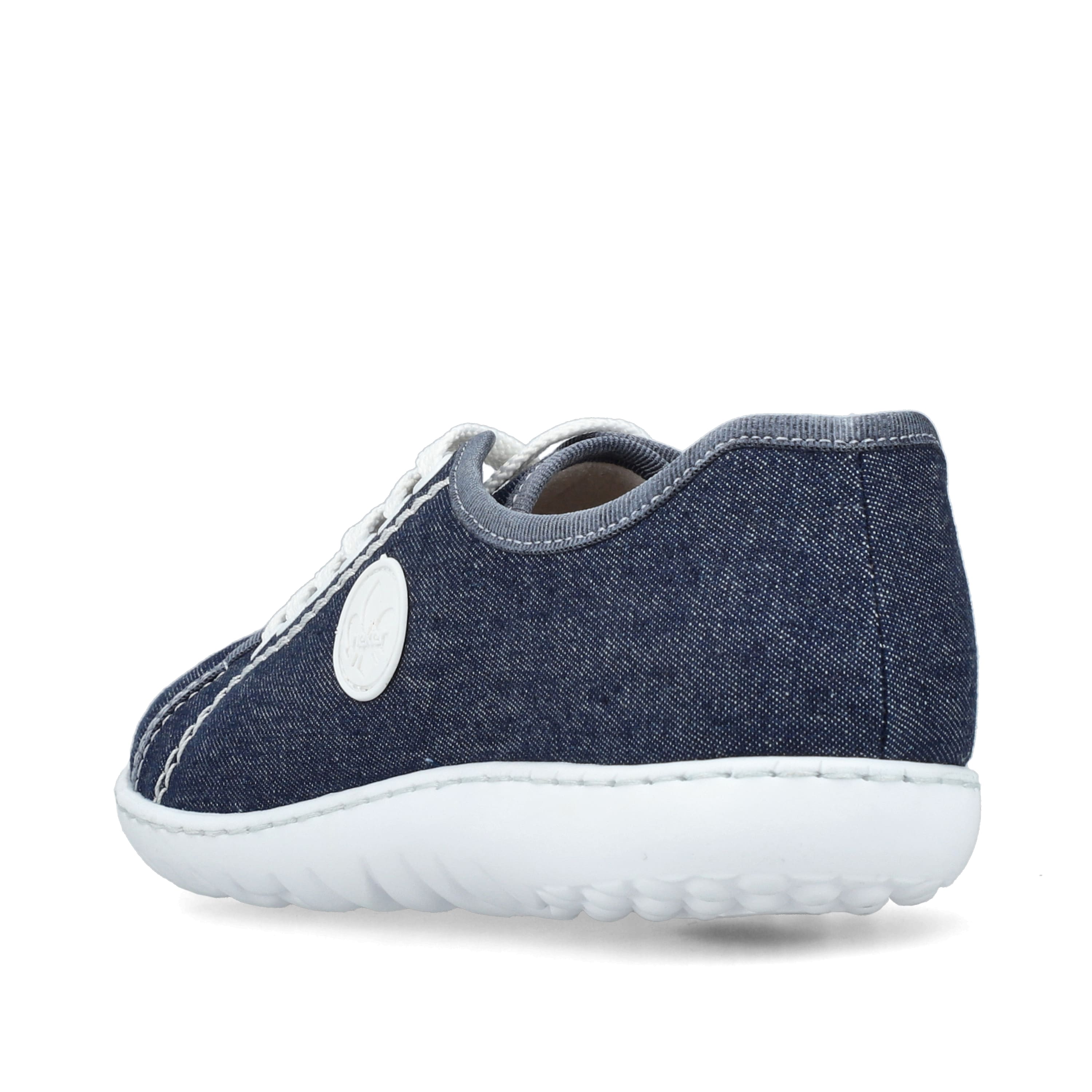 Rieker Damen Schnürschuhe marineblau