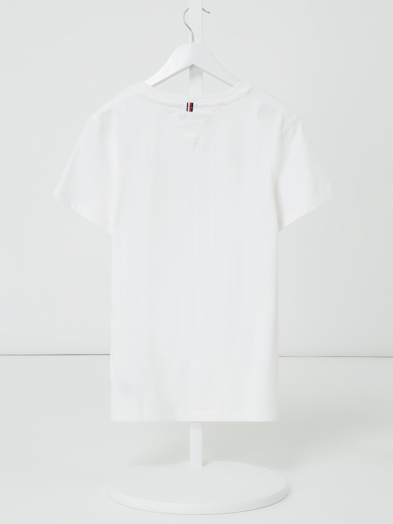 T-Shirt aus Bio-Baumwolle in weiß