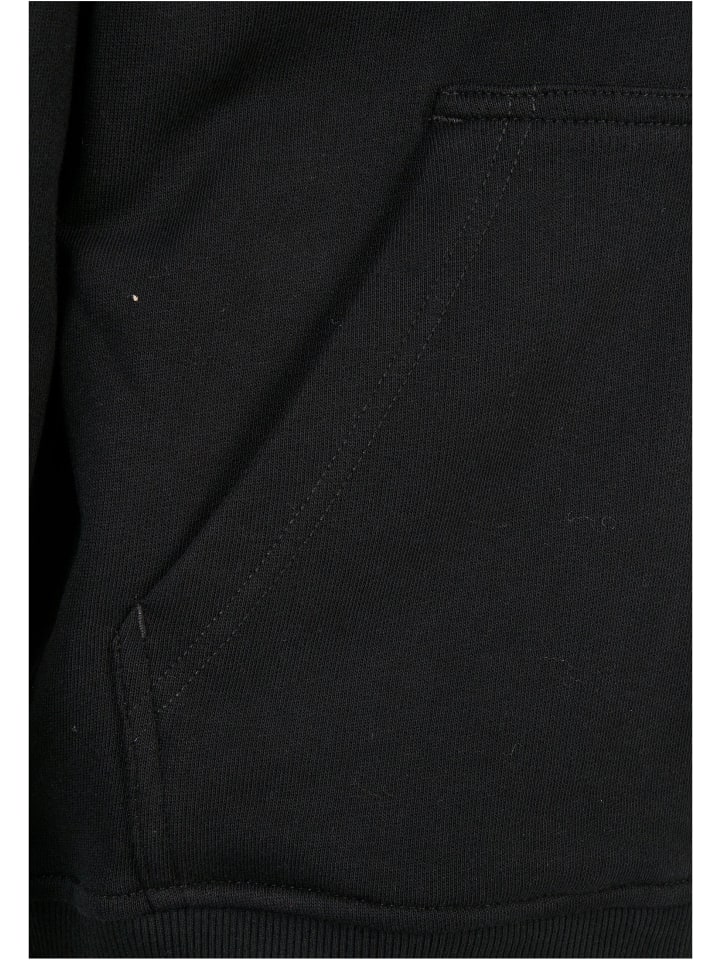 Urban Classics Urban Classics Zip-Kapuzenpullover in black günstig kaufen