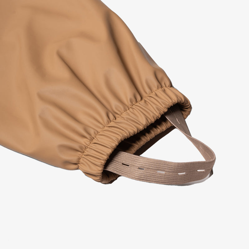 aarhus rain suit caramel - Braun