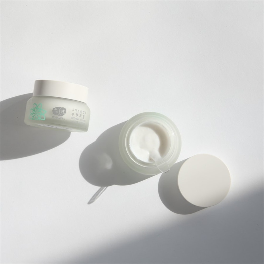 WHAMISA Organic Flowers Water Cream Créme visage