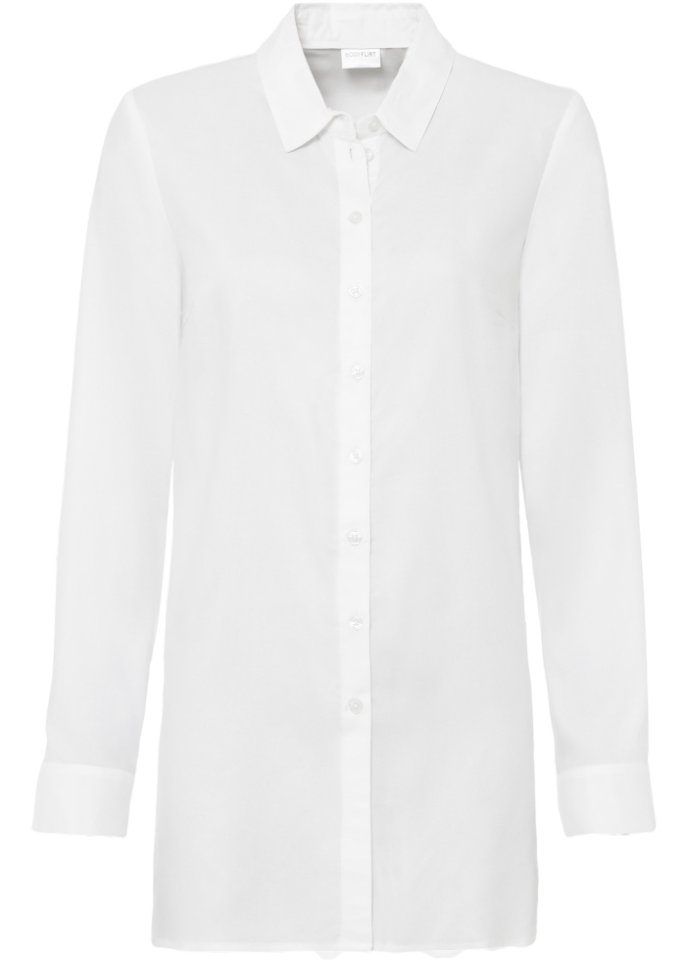 Longbluse aus nachhaltiger Viskose