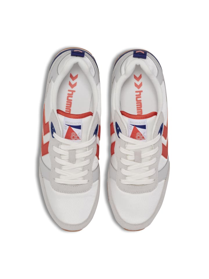 Hummel Hummel Shoe Monaco 86 Erwachsene in WHITE/PAPRIKA günstig kaufen