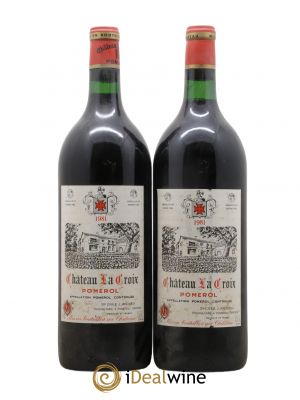 Château la Croix  1981 - Lot de 2 Magnums