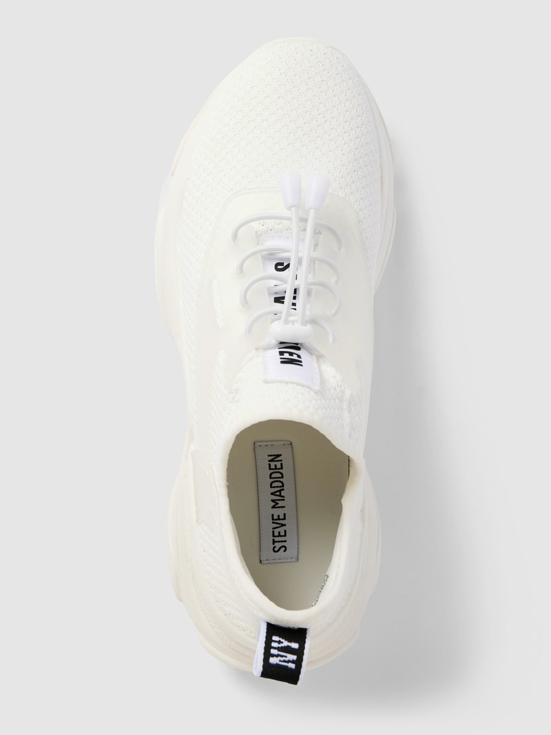 Sneaker mit Label-Patch Modell 'MATCH' in weiß