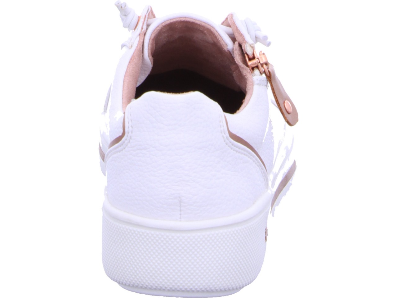JANA Sportliche Slipper weiss