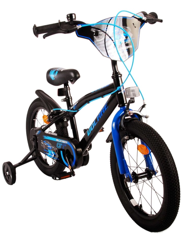 Volare Kinderfahrrad Super GT Fahrrad für Jungen 16 Zoll Kinderrad in Blau 4 Jahre günstig kaufen onesize