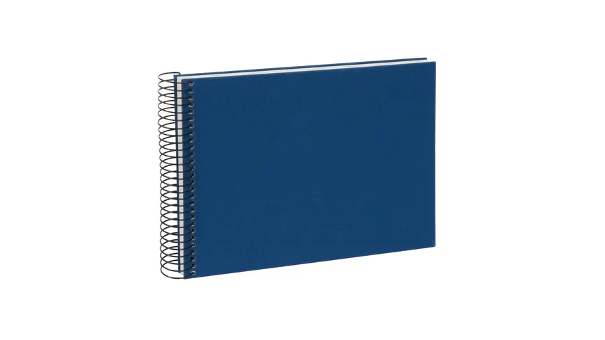 goldbuch Spiralalbum Bella Vista blau 24x17 cm mit 40 weiße Seiten