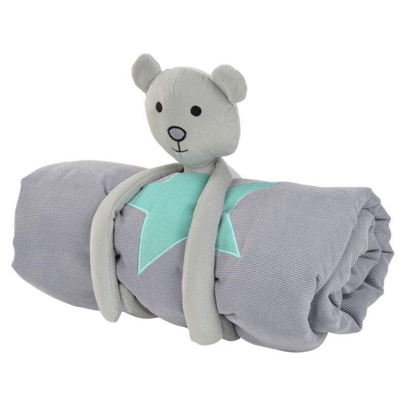 AniOne Hundedecken AniOne Liegedecke Pepe & Kitty blau/ türkis
