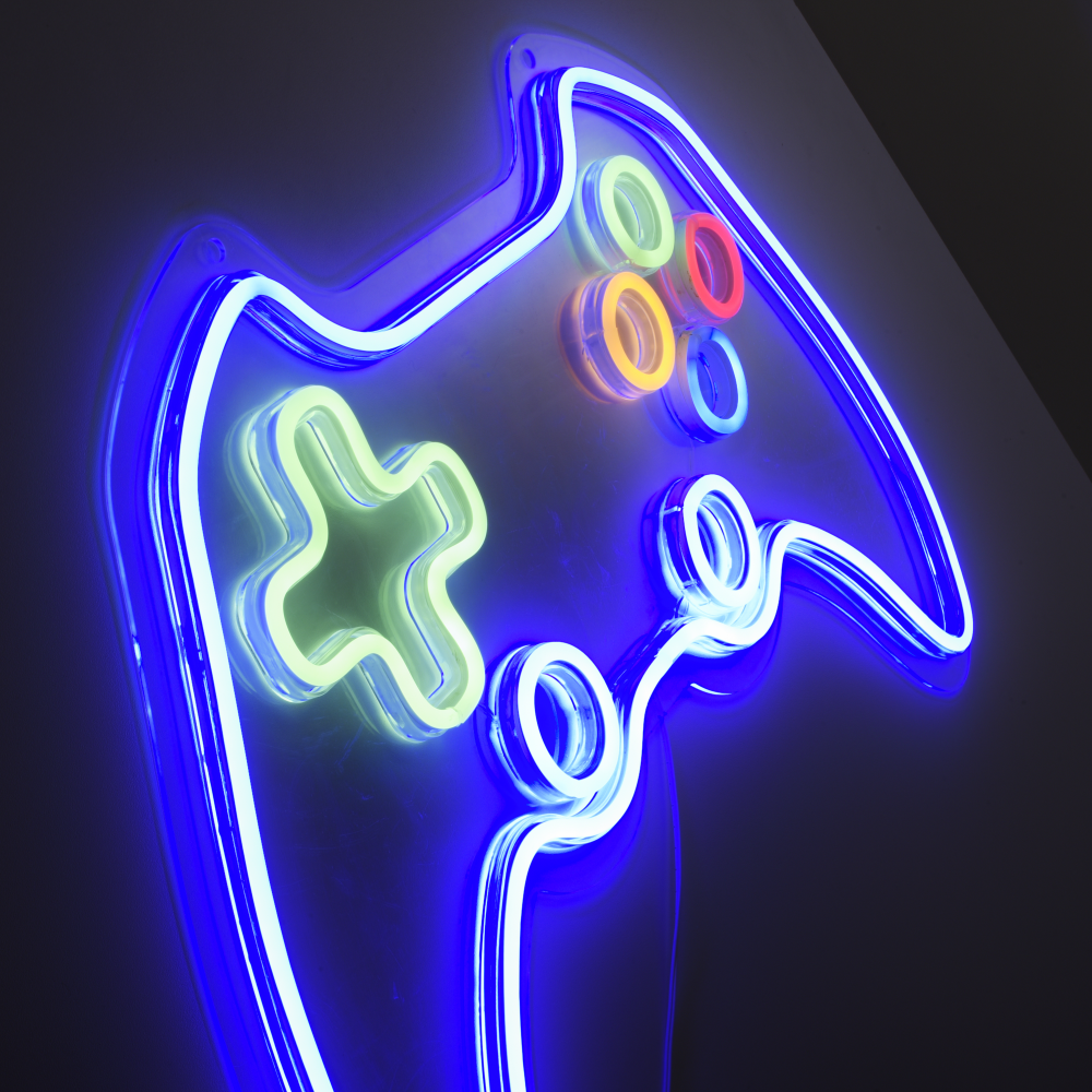 Neon-LED-Bild Neon-Gamer