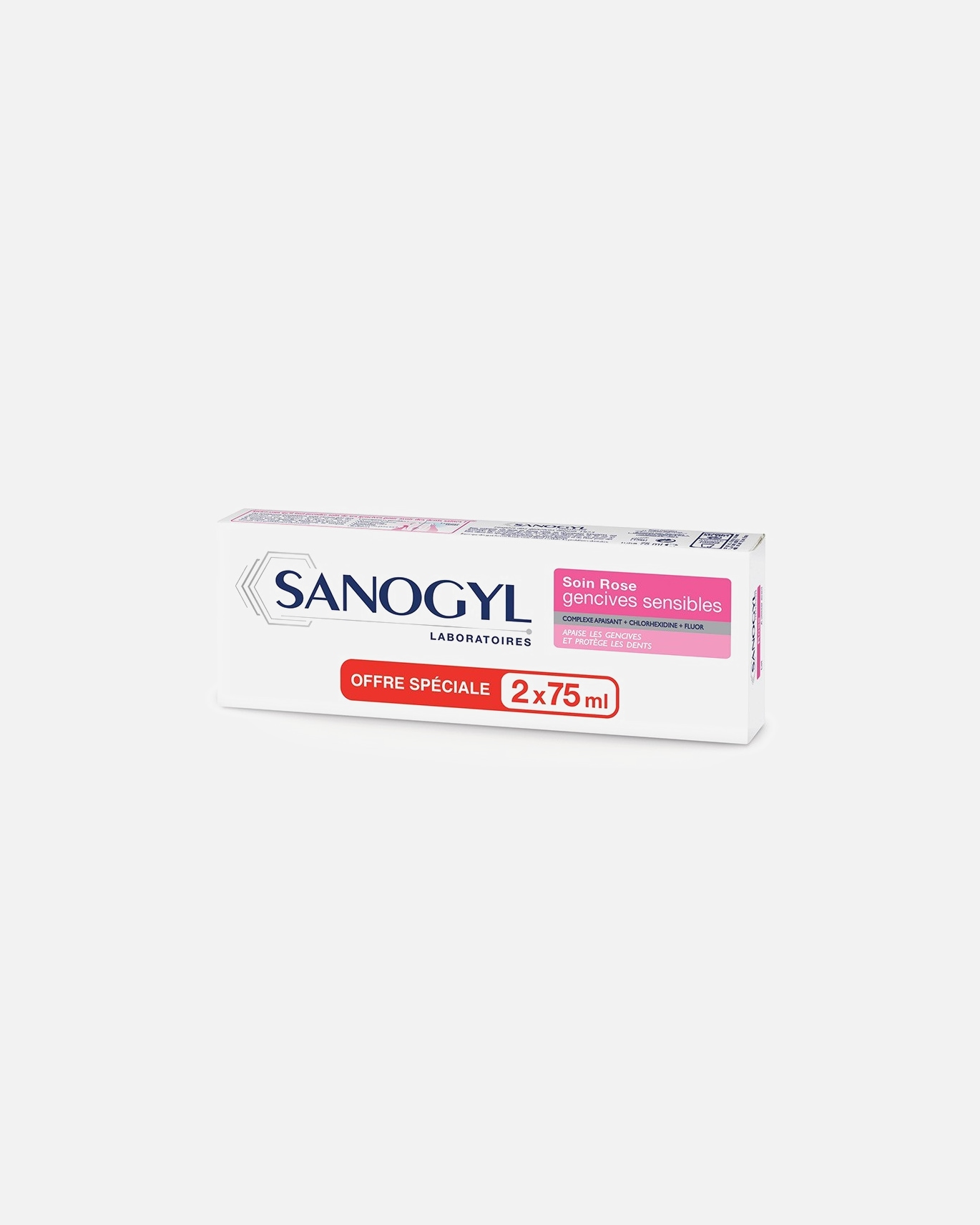 BOTOT ROSE 1500PPM - NJEGA ZA OSJETLJIVE DESNI 2x75ml