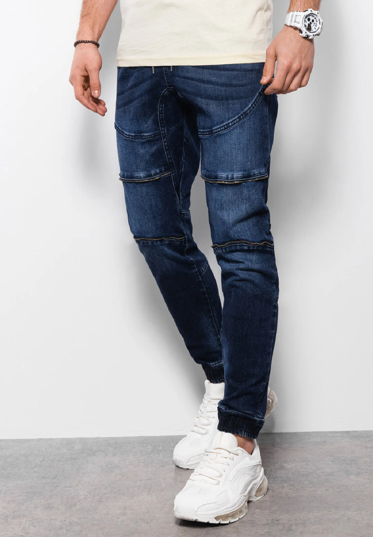 Ombre CON DECORACIÓN - Vaqueros slim fit