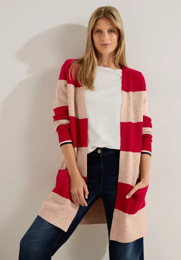 CECIL Cosy Cardigan mit Streifen