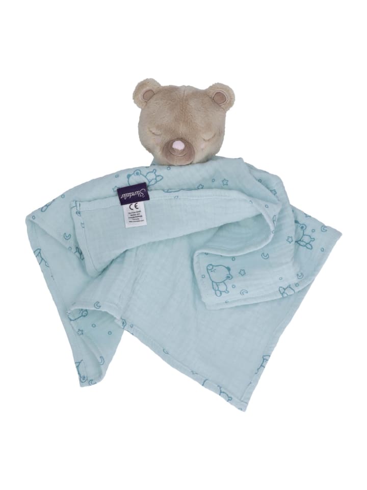Sterntaler Schmusetuch L Schlummerbär in helltürkis günstig kaufen onesize