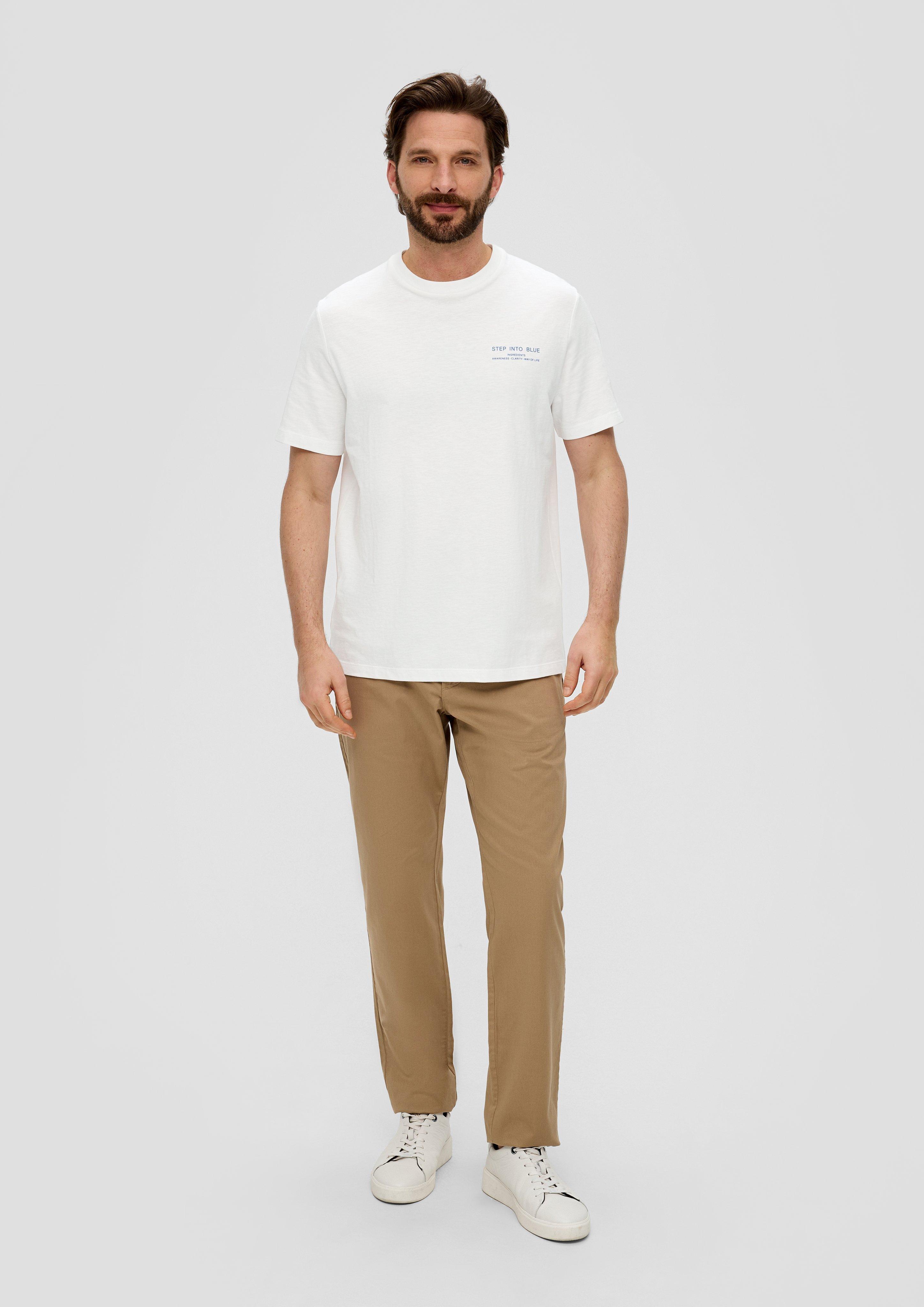 T-Shirt mit Rundhalsausschnitt  2143918-01D3