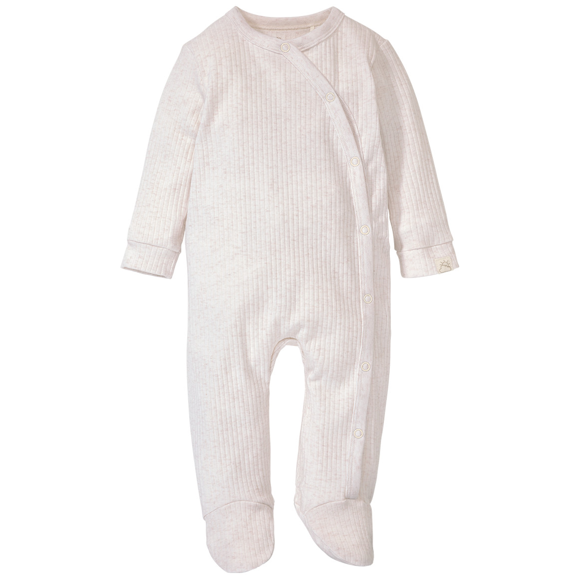 Newborn Schlafanzug mit gerippter Struktur