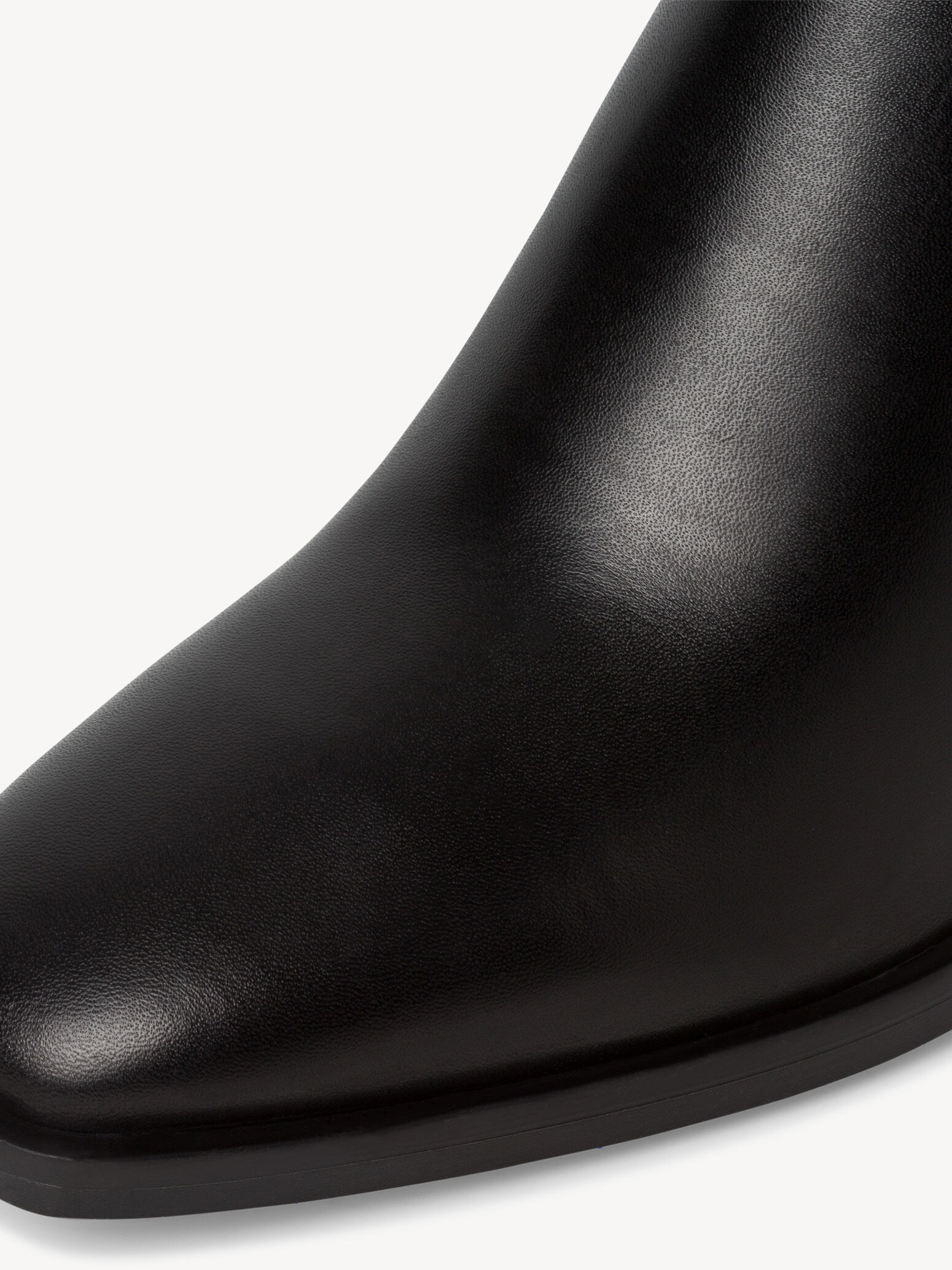 Bottes en cuir - noir