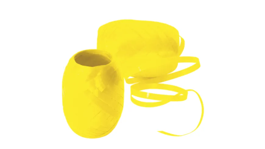 TRUBA Polyband-Eiknäuel 20m x 5mm gelb 20 m