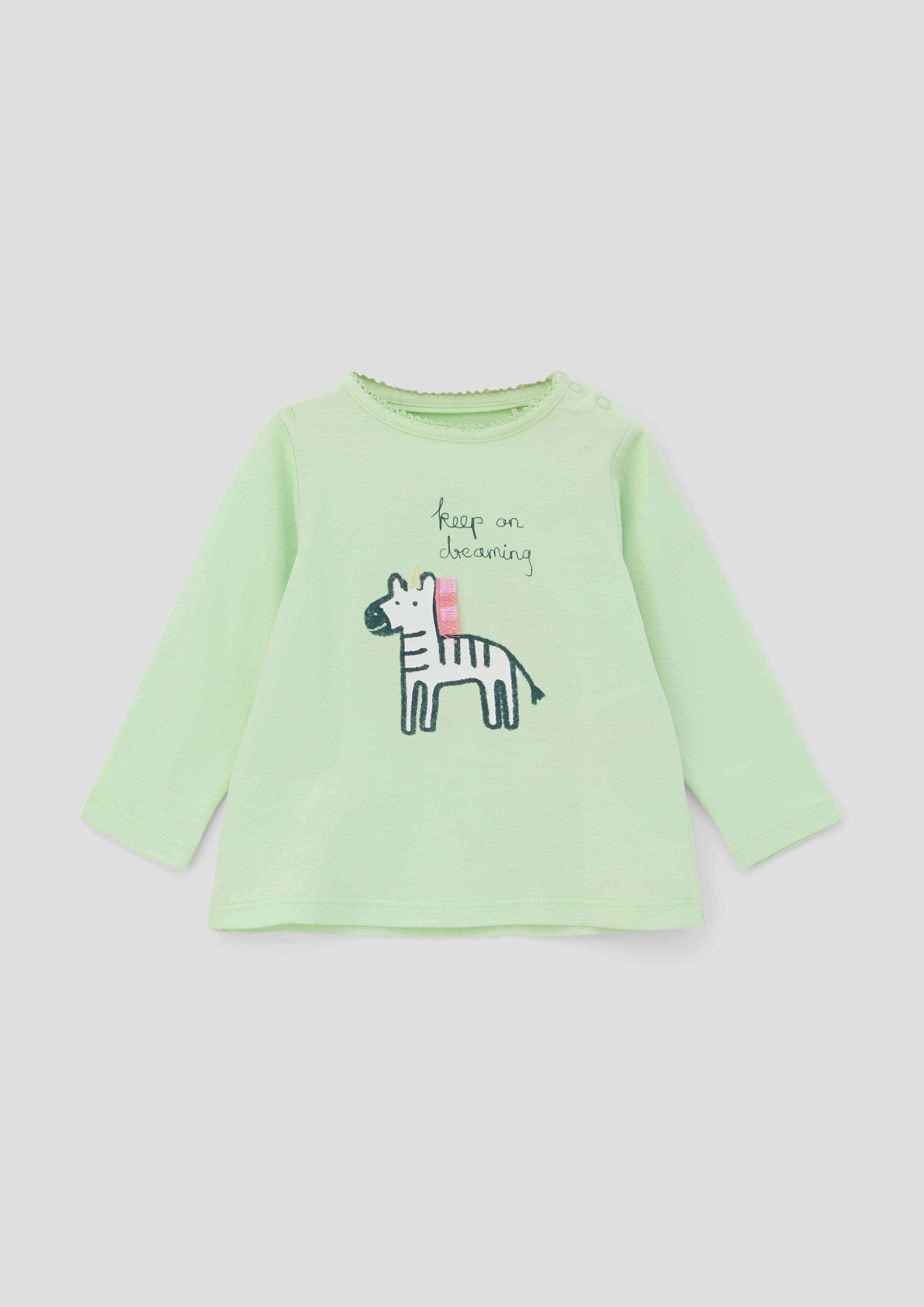 Langarmshirt mit Artwork  2142892-7250
