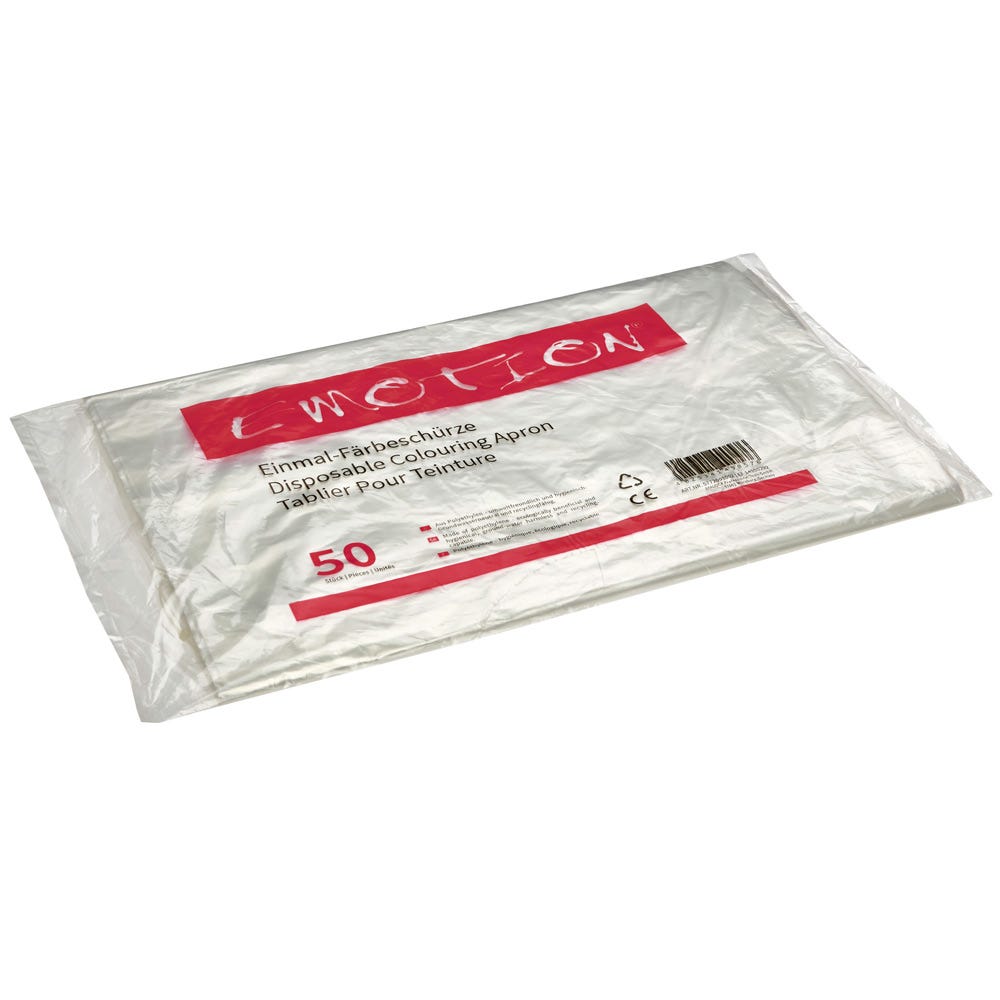 Efalock Einwegschürze blau 75x120cm 50 Stück
