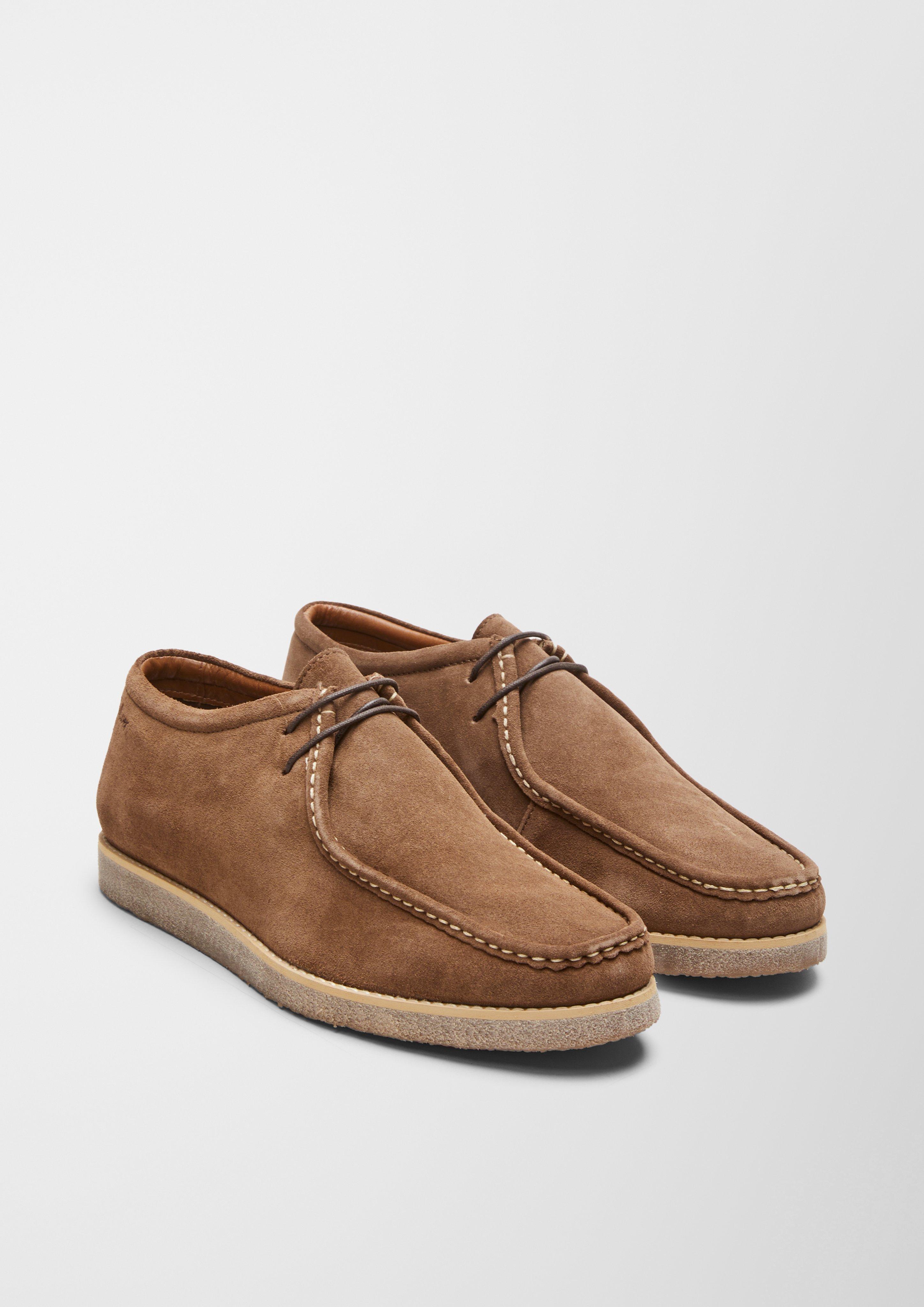 Halbschuh aus Veloursleder  6006615-341