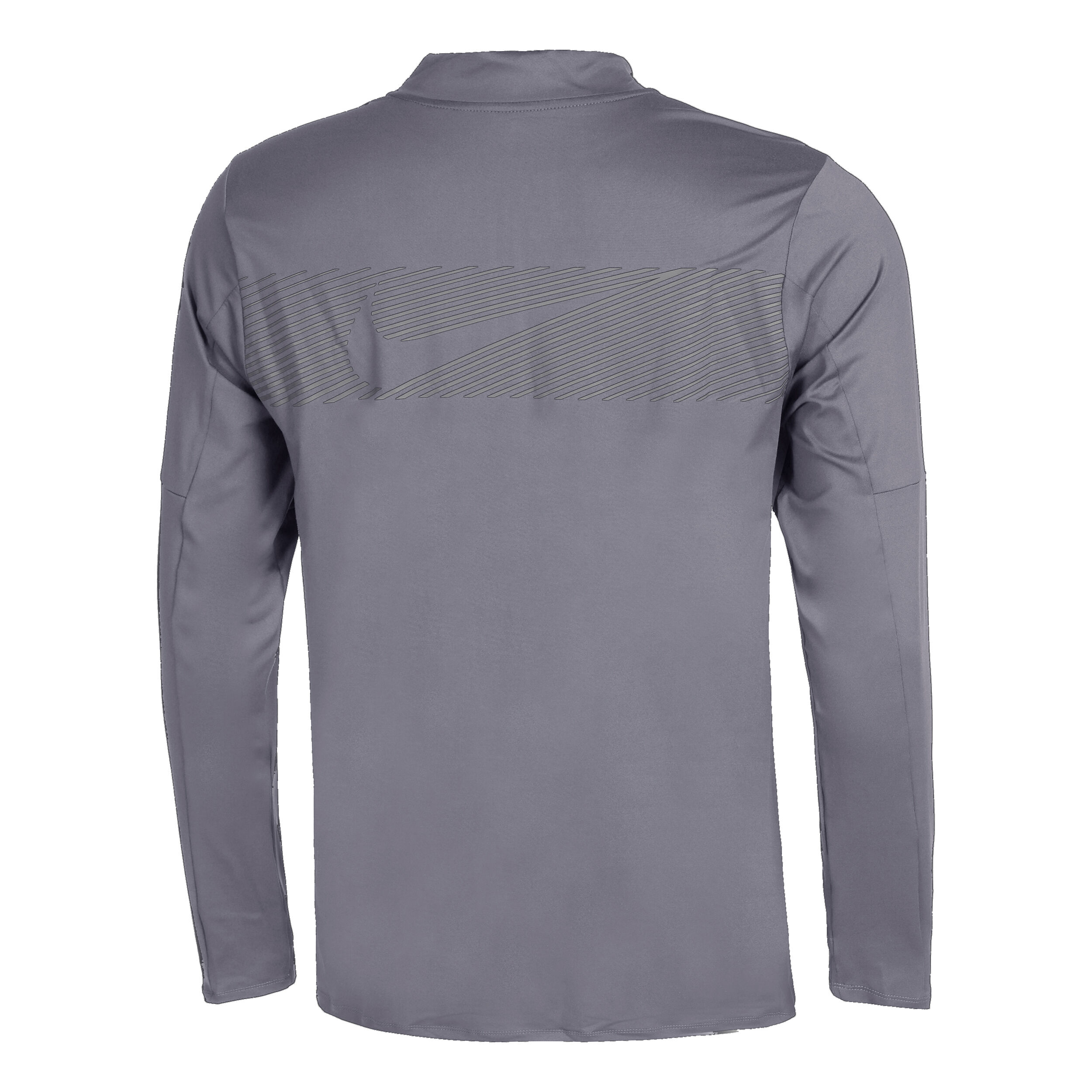 Dri-Fit Element Flash Half-Zip Laufshirt Herren - Grau