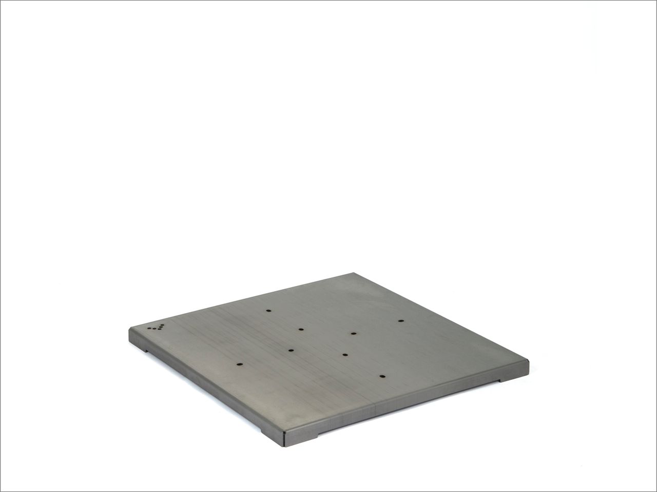 Keilbach Designprodukte Keilbach Sockel, 60 x 60 x 3,5 cm, Stahl