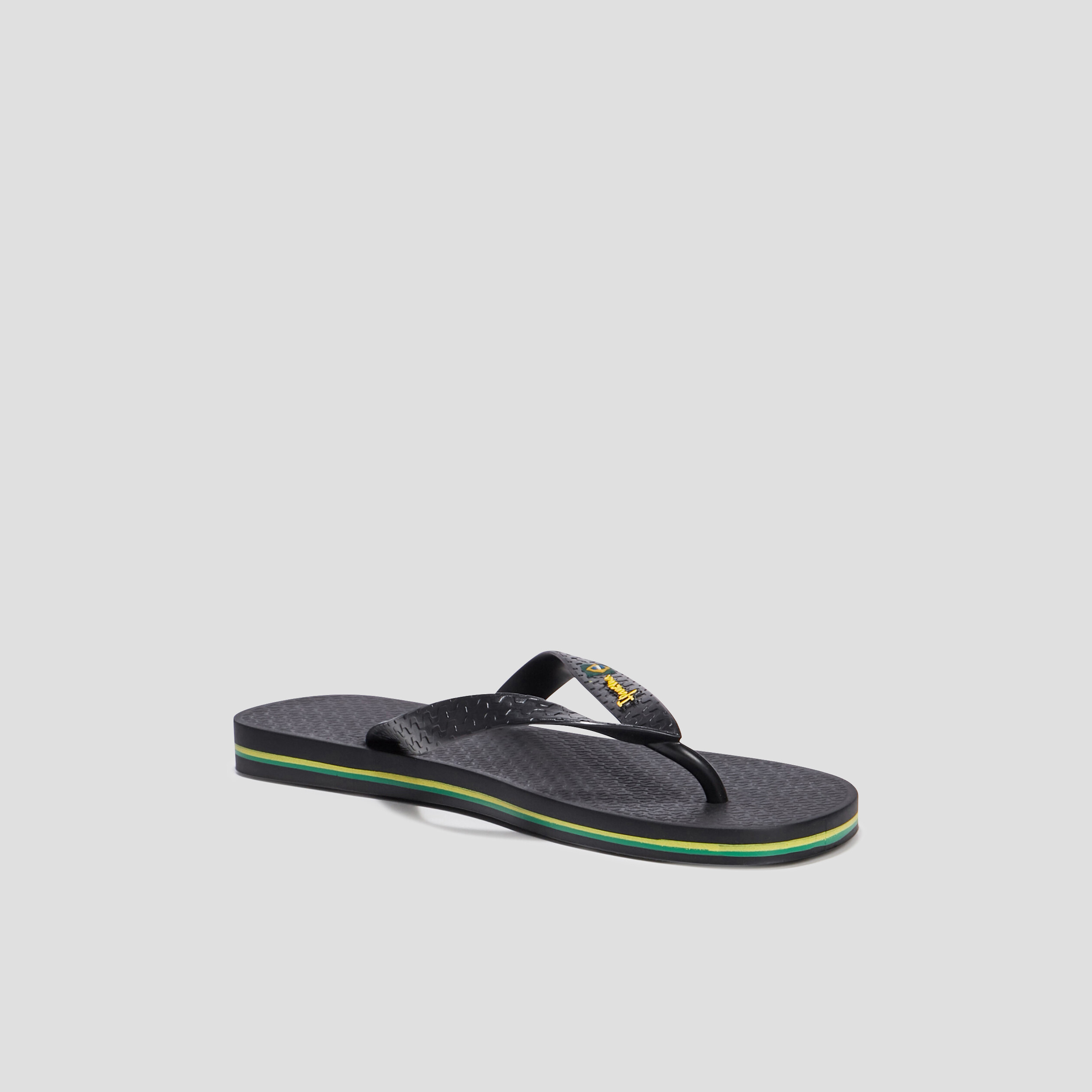 Tongs noir homme | La Halle