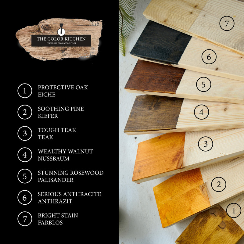 AS Creation A.S. Création - The Color Kitchen Holzlasur Teak 2,5L