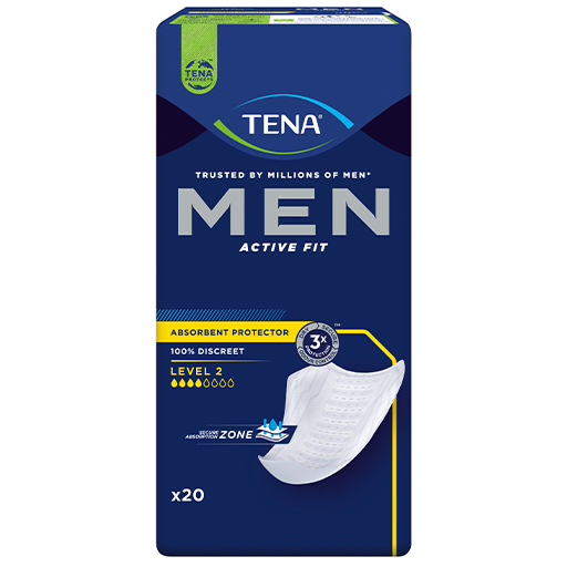 TENA MEN Active Fit Level 2 Inkontinenz Einlagen  6X20 St