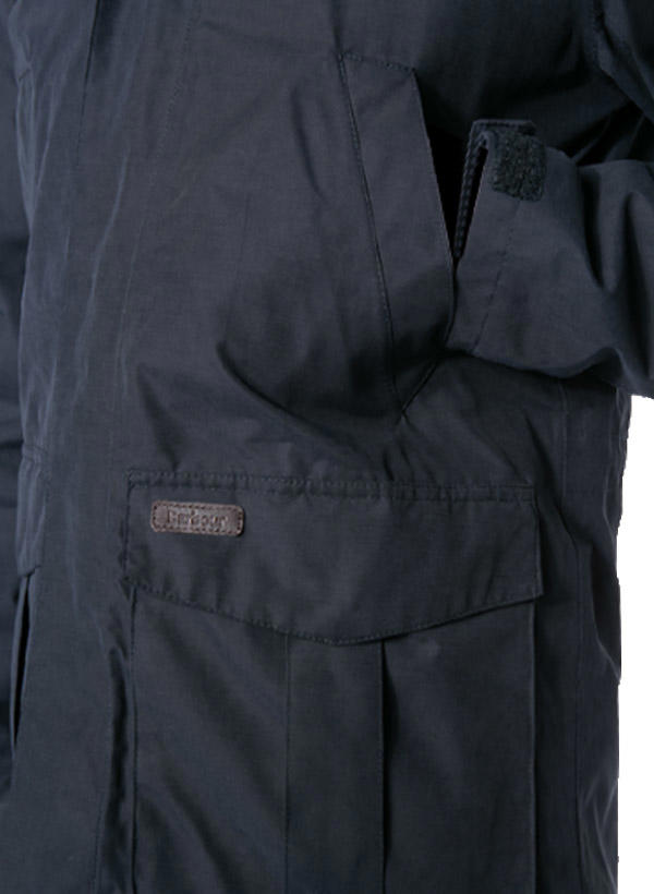 Barbour, Jacke Brockstone, Baumwolle wasserabweisend, navy