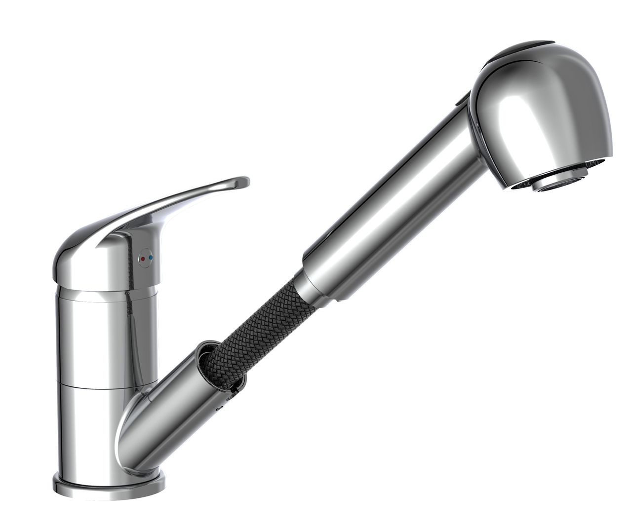 Schütte Küchenarmatur SUPRA mit Geschirrbrause, Chrom