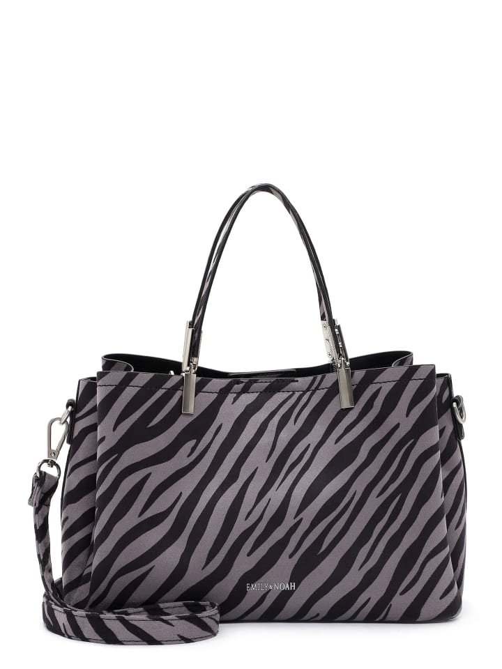EMILY & NOAH Shopper Imke in grey/black günstig kaufen onesize