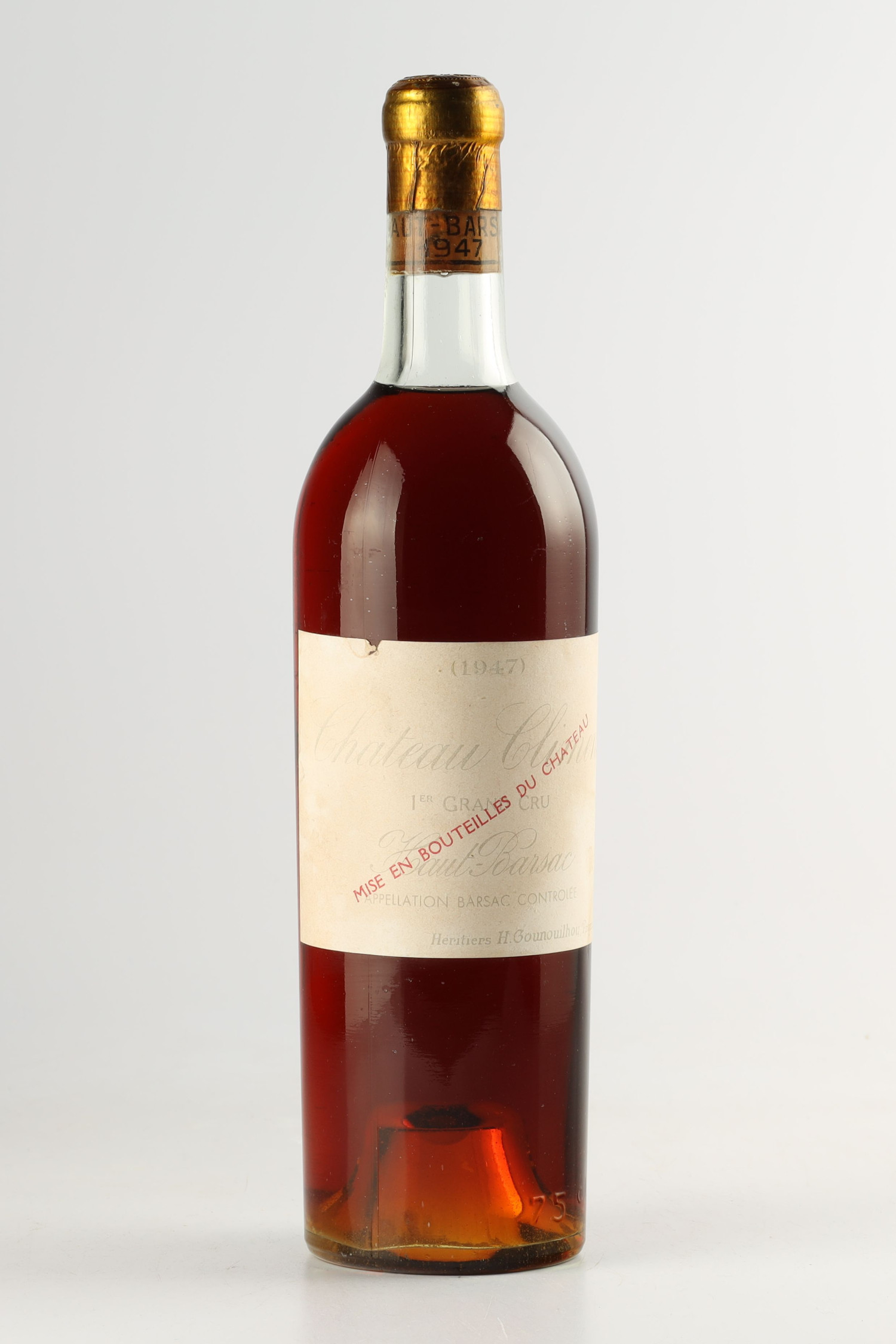 Château Climens 1947, Sauternes