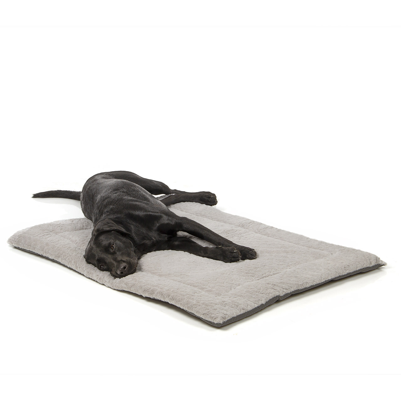 Wallace & Jones Hundebetten Wallace & Jones gepolsterte Wendedecke Bristol grau XL