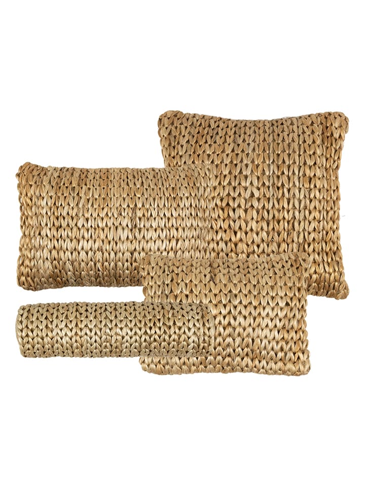 Mars & More Jute-Rollkissen in Hellbraun - (B)62 x Ø 16 cm günstig kaufen onesize