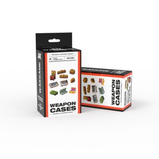 Wargame Weapon Cases Set