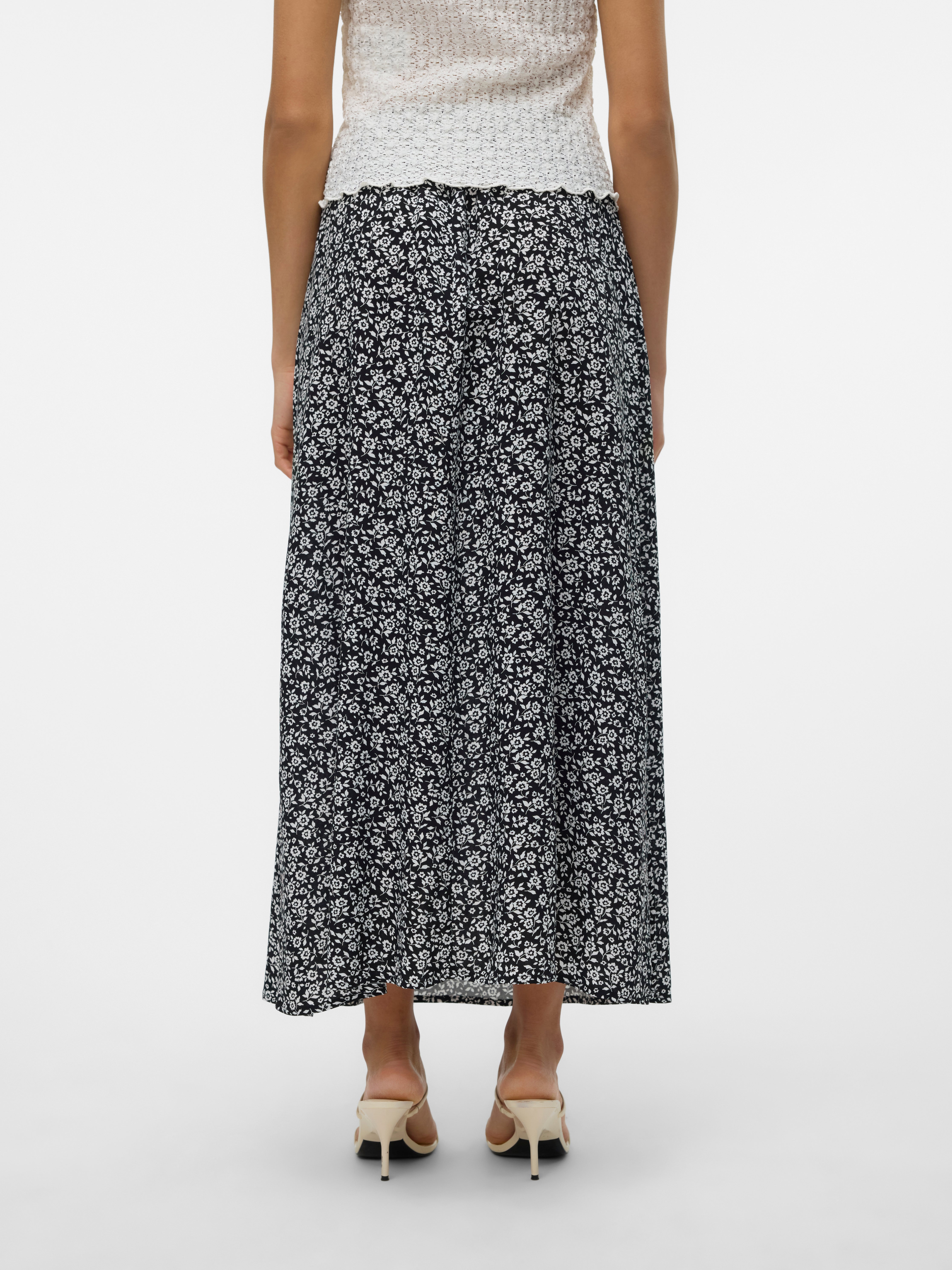 VMEASY Hohe Taille Langer Rock