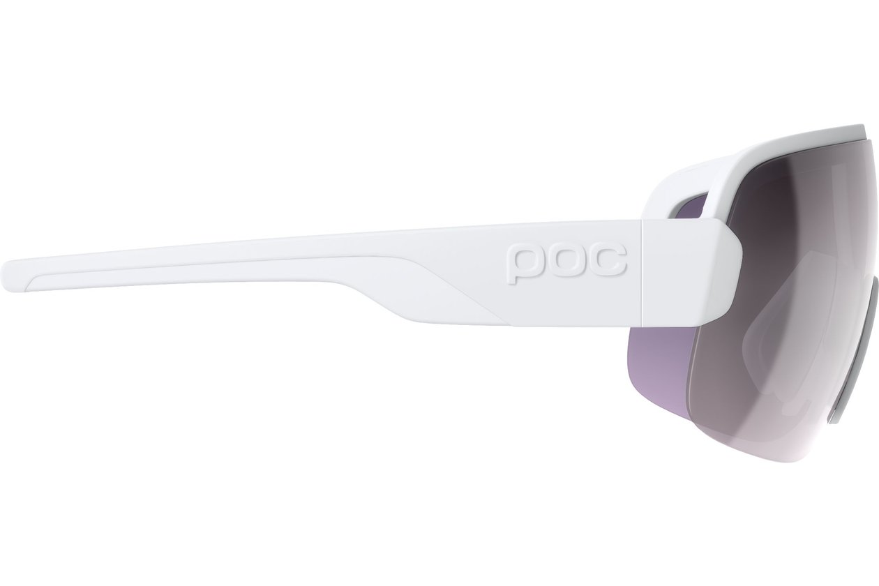 POC Aim - Hydrogen White/Violet/Silver Mirror